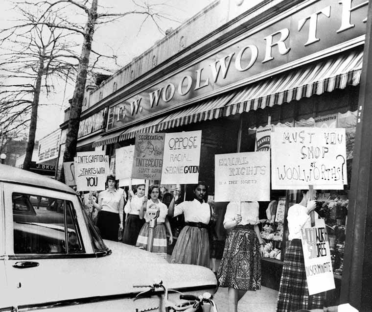 1960年纠察伍尔沃斯百货公司