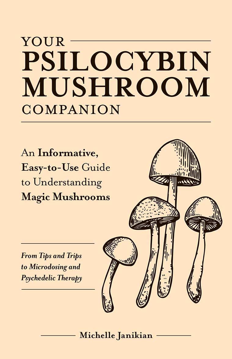 封面图片：您的Psilocybin蘑菇伴侣：一种了解魔术蘑菇的信息，易于使用的指南