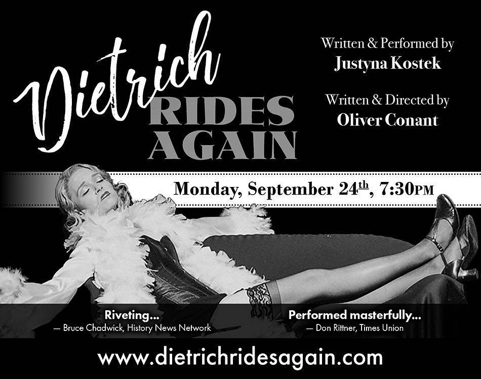 《Dietrich ride Again》活动海报
