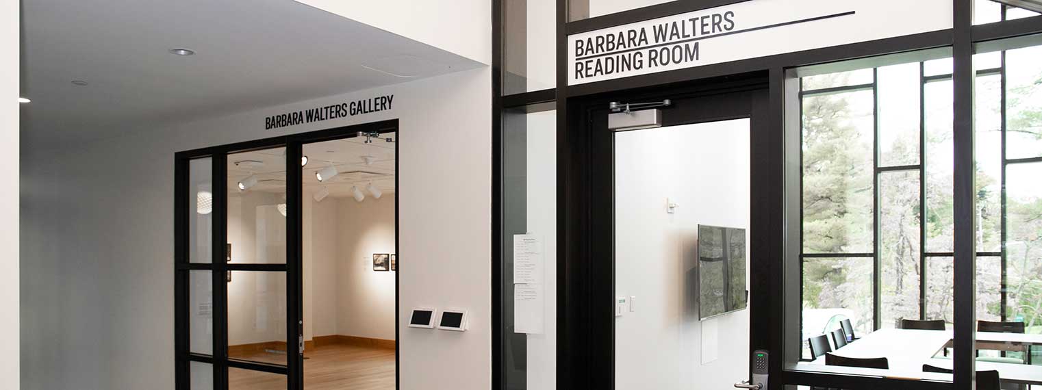 Exterior shot of the Barbara Walters Gallery
