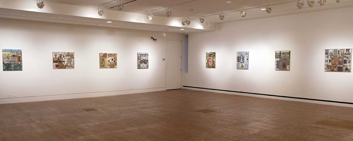 The Heimbold Gallery with works by Ann Toebbe on display